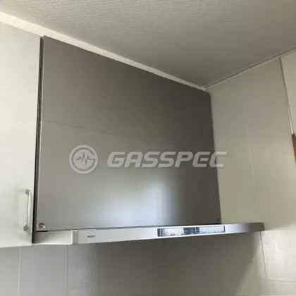 施工後のレンジフード（ノーリツ NFG9S25MSV）