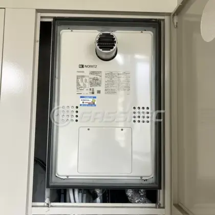 施工後の暖房熱源機（ノーリツ GTH-2454SAW3H-T BL）