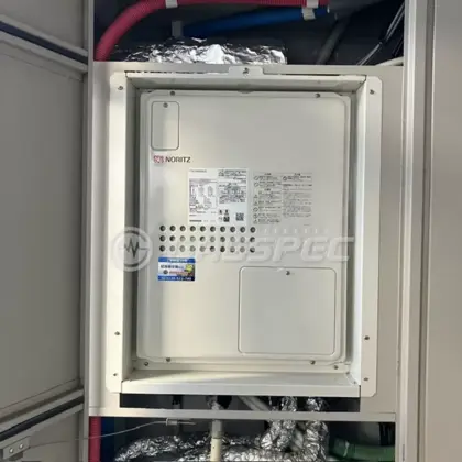 施工後の暖房熱源機（ノーリツ GTH-2445SAWX3H-H-1 BL）
