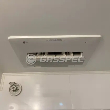 施工後の浴室乾燥機（ノーリツ BDV-4106AUKNC-J3-BL）