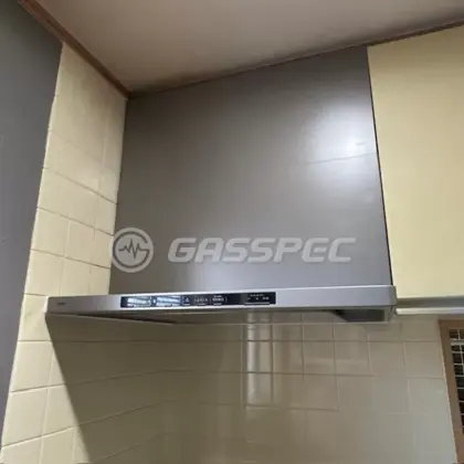施工後のレンジフード（ノーリツ NFG7S25MSV）