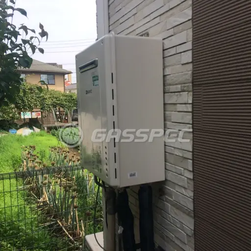 交換後の給湯器（ノーリツ GT-C246AWX BL）