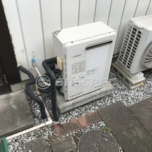交換前の給湯器（ノーリツ GT-2050SARX）