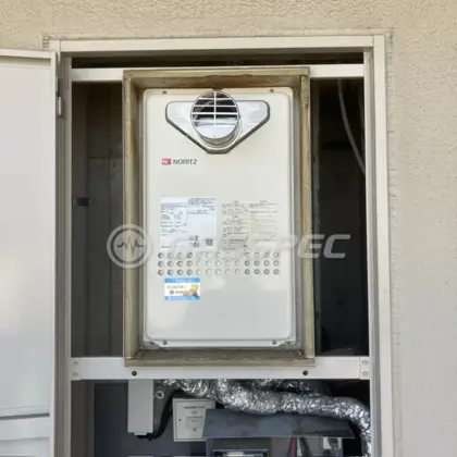 施工後の給湯器（ノーリツ GQ-2427AWX-T-DX BL）