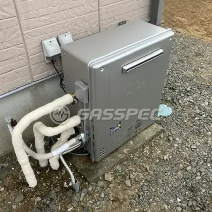 施工後の給湯器（ノーリツ GT-C2472AR-1 BL）
