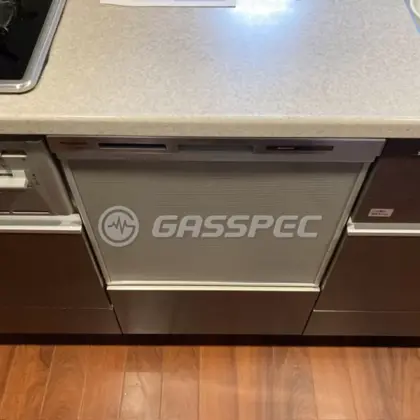 施工後のビルトイン食洗機（パナソニック NP-45MS9S）