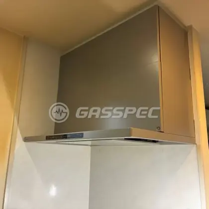 施工後のレンジフード（ノーリツ NFG9S25MSV）