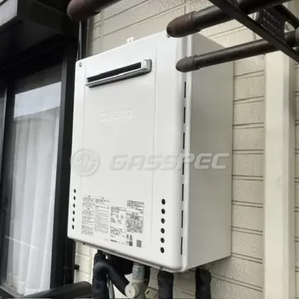 施工後の給湯器（ノーリツ GT-2070SAW-1 BL）