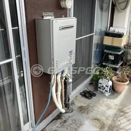 施工後の給湯器（ノーリツ GT-C2472AW-1 BL）