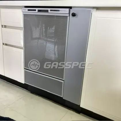 施工後のビルトイン食洗機（パナソニック NP-45RD9S）