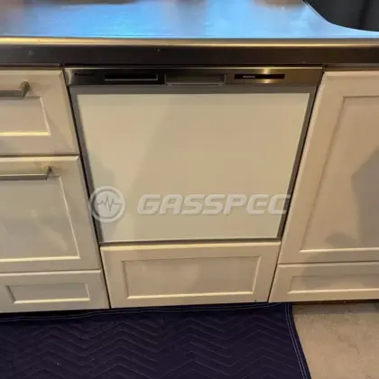 施工後のビルトイン食洗機（パナソニック NP-45MS9S）