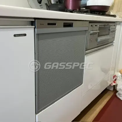 施工後のビルトイン食洗機（リンナイ RSW-405LPE）
