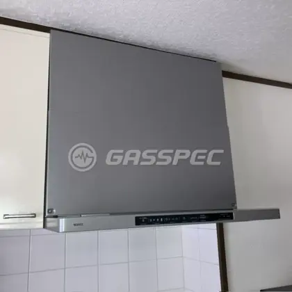 施工後のレンジフード（ノーリツ NFG7S25MSV）