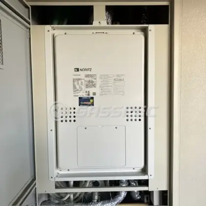 施工後の暖房熱源機（ノーリツ GTH-CP2460AW3H-H-1 BL）