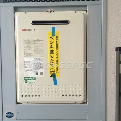 施工後の給湯器（ノーリツ GT-2460SAWX BL）