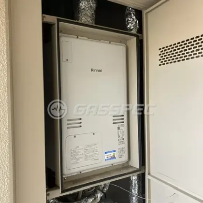 施工後の暖房熱源機（リンナイ RUFH-A2400AU2-6(A)）