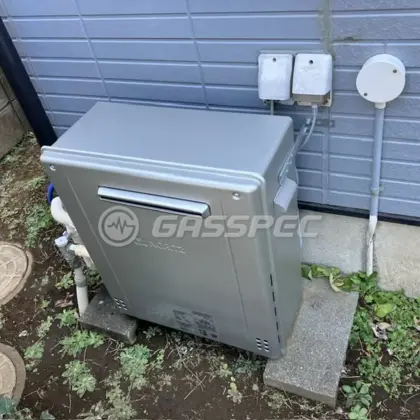 施工後の給湯器（ノーリツ GT-C2472PAR-1 BL）