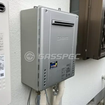施工後の給湯器（ノーリツ GT-C2472AW-1 BL）