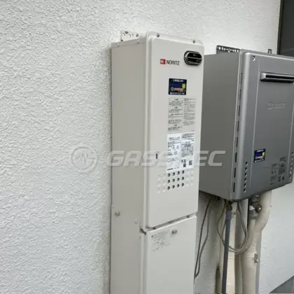 施工後の暖房熱源機（ノーリツ GH-712W3H BL）