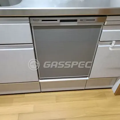 施工後のビルトイン食洗機（パナソニック NP-45MD9S）