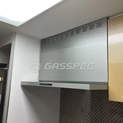 施工後のレンジフード（リンナイ OGR-REC-AP902RSV）