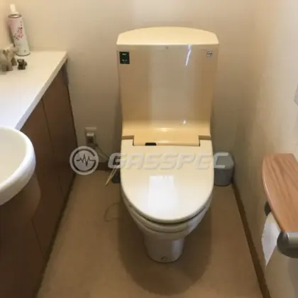 茨城県土浦市 交換前のトイレ TOTO CS-87U