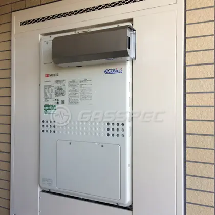 施工後の暖房熱源機（ノーリツ GTH-CV2450AW3H-L BL）