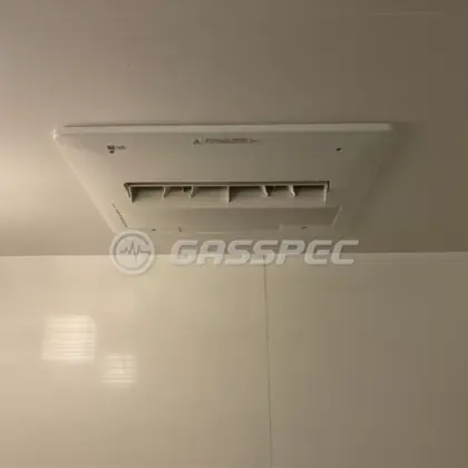 施工後の浴室乾燥機（ノーリツ BDV-4106AUKNC-J3-BL）