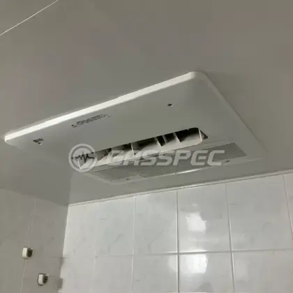 施工後の浴室乾燥機（ノーリツ BDV-4106AUKNC-J3-BL）