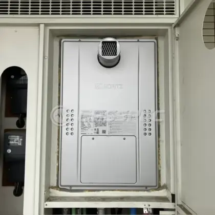 施工後の暖房熱源機（ノーリツ GTH-CV2470AW3H-T BL）