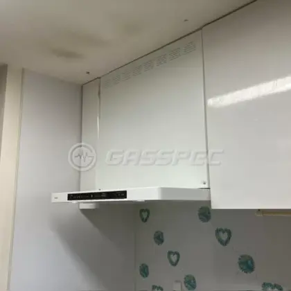 施工後のレンジフード（ノーリツ NFG6S26MWH）