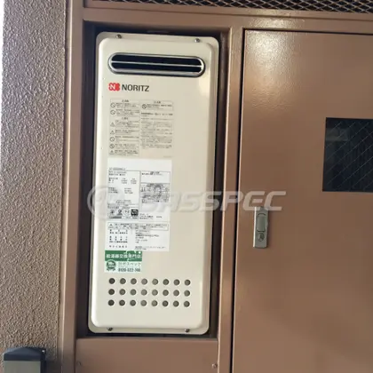 施工後の給湯器（ノーリツ GT-2053SAWX-2 BL）