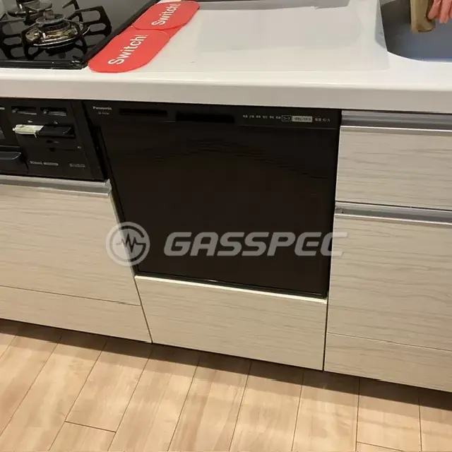 交換後のビルトイン食洗機（パナソニック NP-45RS9K）