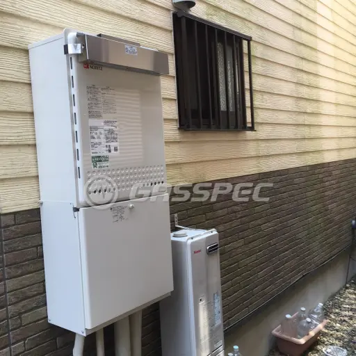 交換後の給湯器（ノーリツ GT-2460AWX BL）