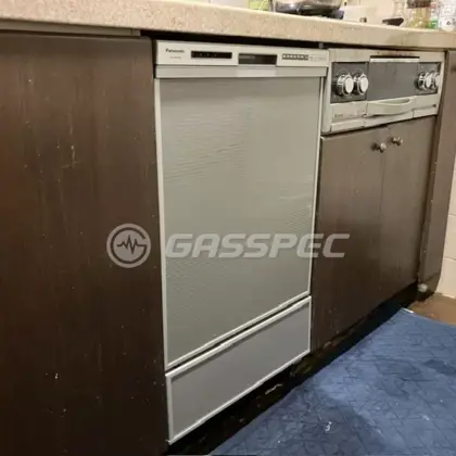 施工後のビルトイン食洗機（パナソニック NP-45RD9S）
