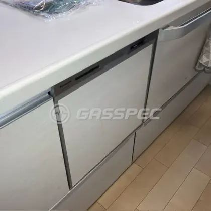 施工後のビルトイン食洗機（パナソニック NP-45MS9S）
