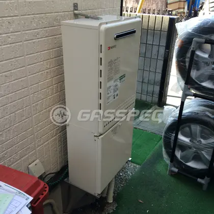 施工後の給湯器（ノーリツ GT-2460SAWX BL）