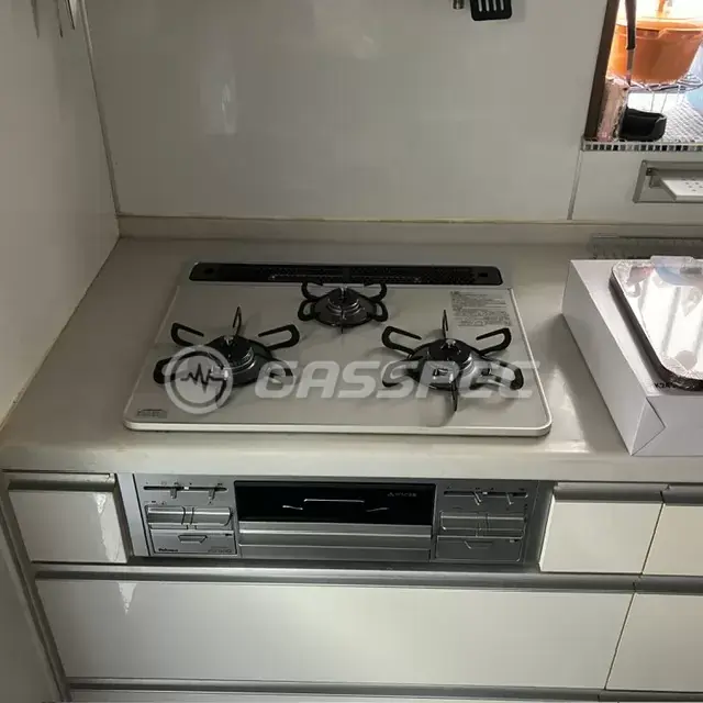 交換後のビルトインガスコンロ（パロマ PD-509WS-60CV）