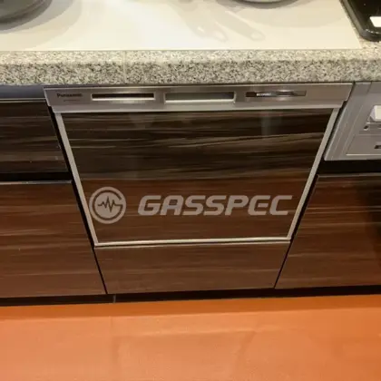 施工後のビルトイン食洗機（パナソニック NP-45MS9S）