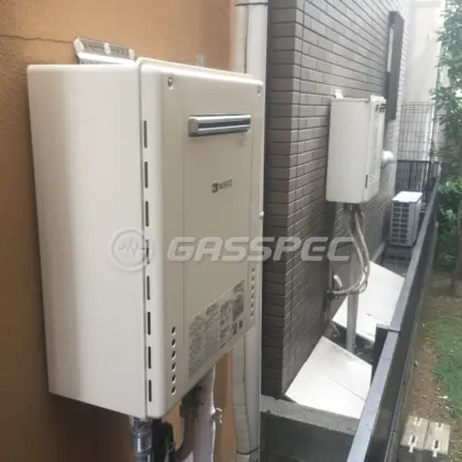 施工後の給湯器（ノーリツ GT-C246SAWX BL）