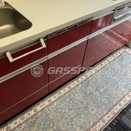 施工後のビルトイン食洗機（パナソニック NP-45MD9W）