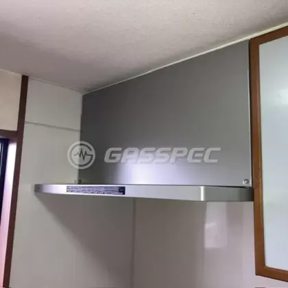 施工後のレンジフード（ノーリツ NFG9S25MSV）