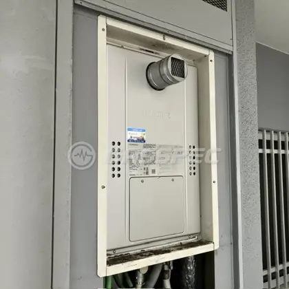施工後の暖房熱源機（ノーリツ GTH-C2470AW3H-T BL）