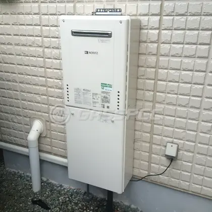 施工後の給湯器（ノーリツ GT-C246SAWX BL）