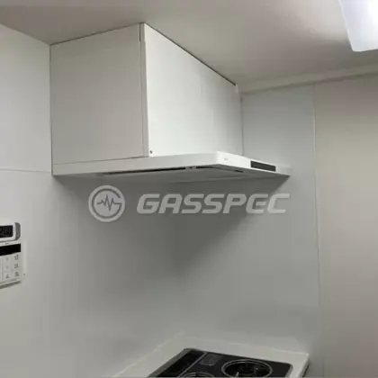 施工後のレンジフード（ノーリツ NFG9S25MWH）