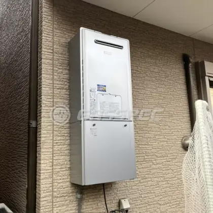 施工後の暖房熱源機（リンナイ RUFH-E2407SAW(A)）