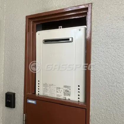 施工後の給湯器（ノーリツ GT-2070SAW-1 BL）