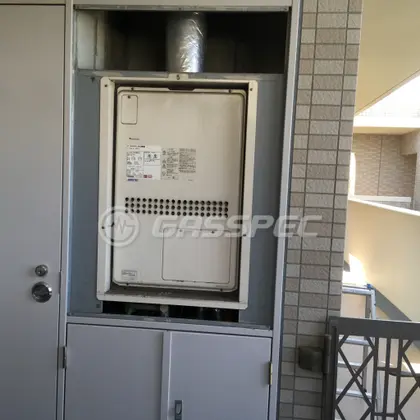 施工前の暖房熱源機