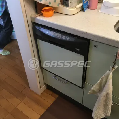施工前のビルトイン食洗機（RKW-V45A）