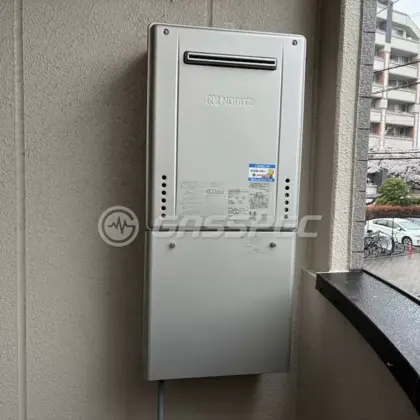 施工後の給湯器（ノーリツ GT-C2472AW-1 BL）
